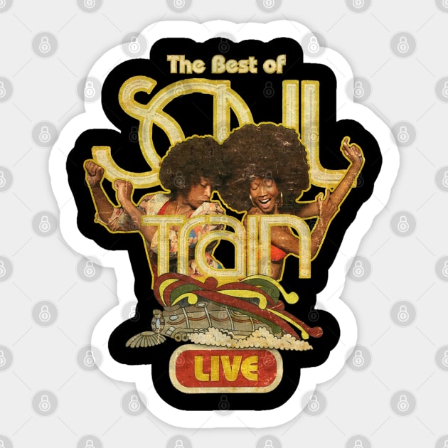 SOUL TRAIN LIVE DANCING Sticker by sadistenan